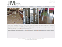 Tablet Screenshot of jmflooringsolutions.com